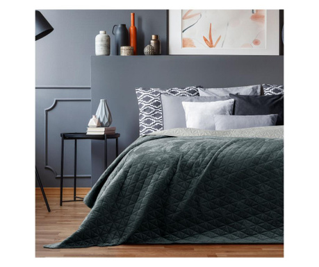 Laila Graphite Steppelt ágytakaró 220x240 cm