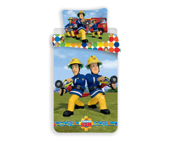 Спален комплект Single Ranforce Fireman Sam Colours