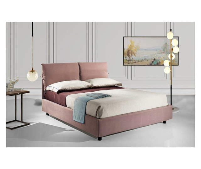 Легло с място за съхранение Fiocco 160x200 cm