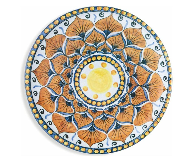 Set 3 suporturi pentru vase fierbinti Villa D'este, Sicilia, ceramica, 20x20x1 cm