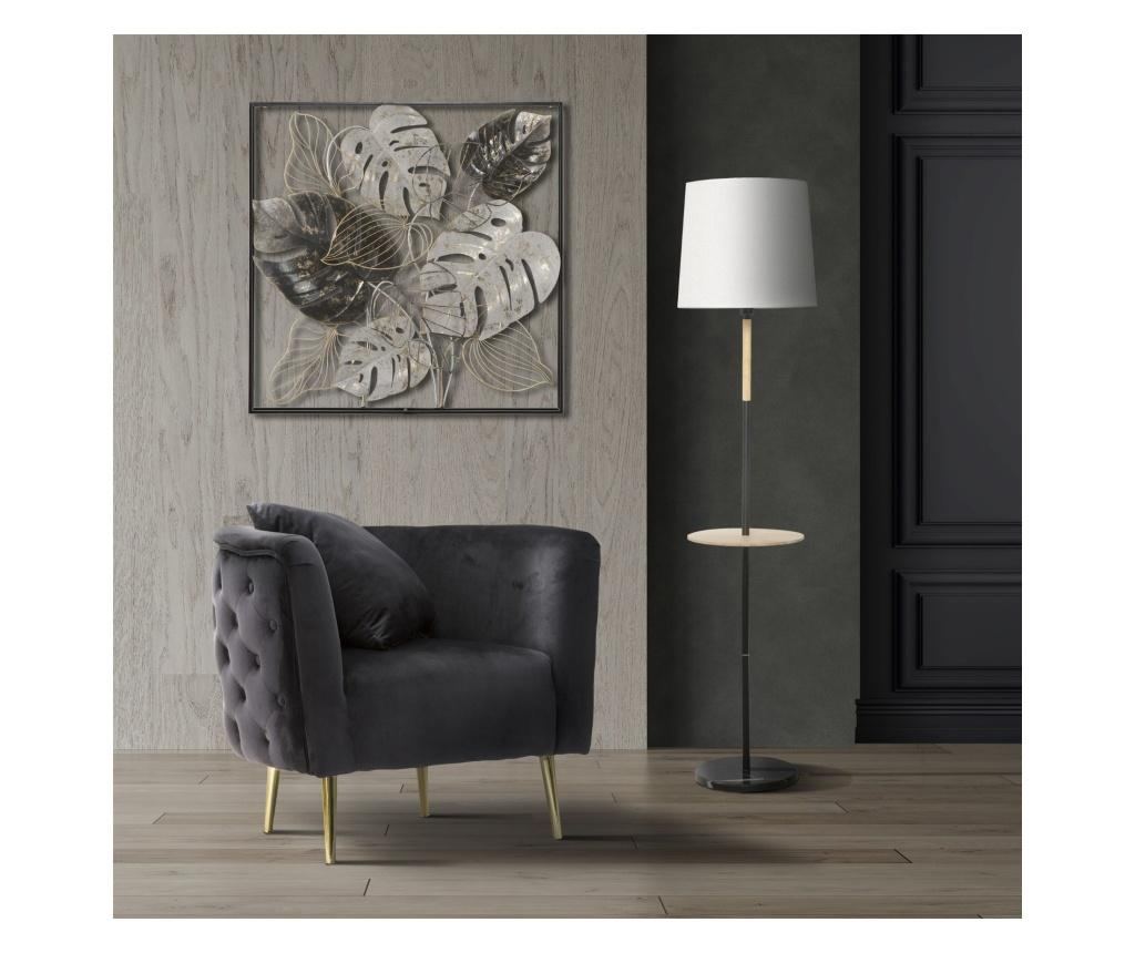 Fotelja Bukurešt crna cm 76x74x71 - 2