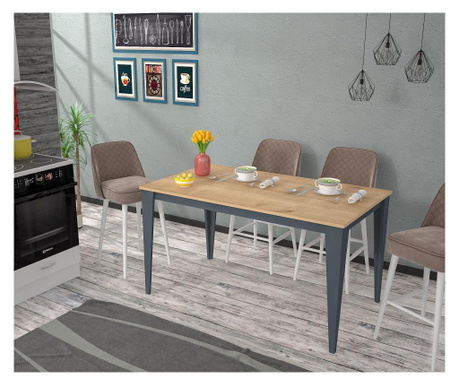 Masa Oyo Concept, Yenice Kitchen, PAL, 130x75x70 cm, stejar safir