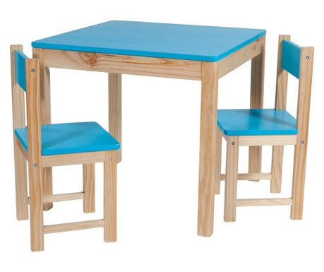 Sada stôl a 2 stoličky