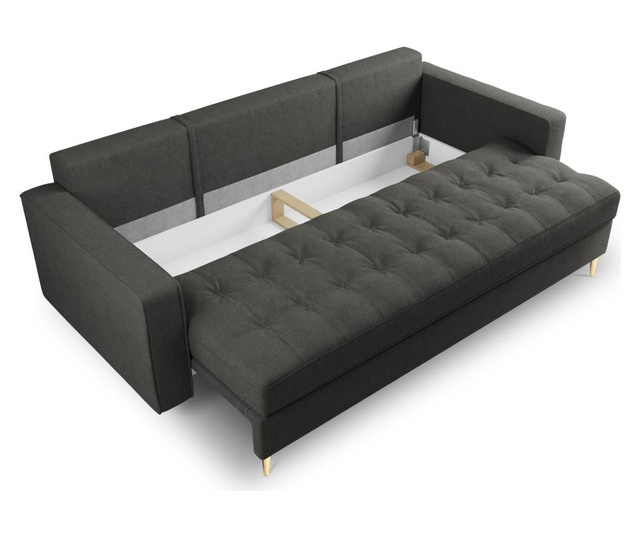 Sofa dvosjed Santo Dark Grey