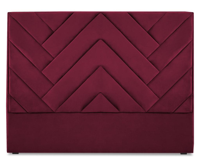 Posteljno vzglavje Chiara Bordeaux 200x120 cm