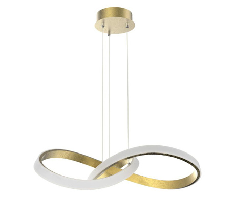 Lustra Candellux Lighting, Paros, cablu metalic, nu, auriu, 61x52x120 cm