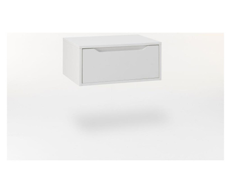 Corp pentru chiuveta cu 1 sertar Tft Home Furniture, melamina, 60x45x27 cm, alb