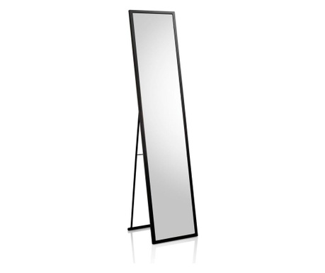 RESIGILAT Oglinda cu suport Tft Home Furniture, metal, 34x38x150 cm, argintiu