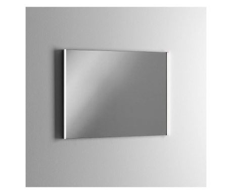 Oglinda cu LED Tft Home Furniture, sticla, 90x4x70 cm, alb
