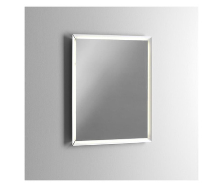Oglinda cu LED Tft Home Furniture, sticla, 70x4x90 cm, argintiu