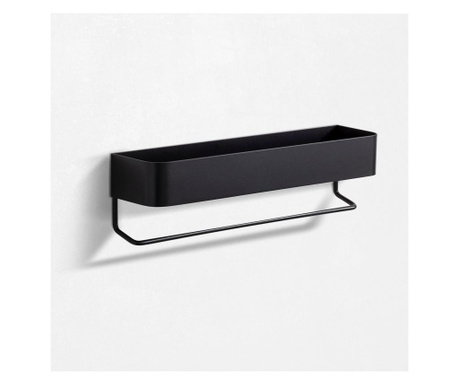 Polita Tft Home Furniture, metal, 35x8x10 cm, negru