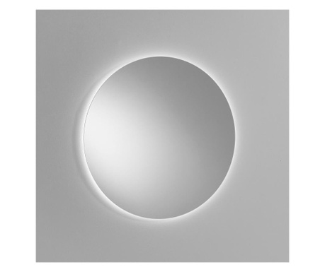 Oglinda cu LED Tft Home Furniture, Oglinda, 90x3x90 cm, alb