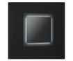 Oglinda cu LED Tft Home Furniture, sticla, 90x3x90 cm, alb
