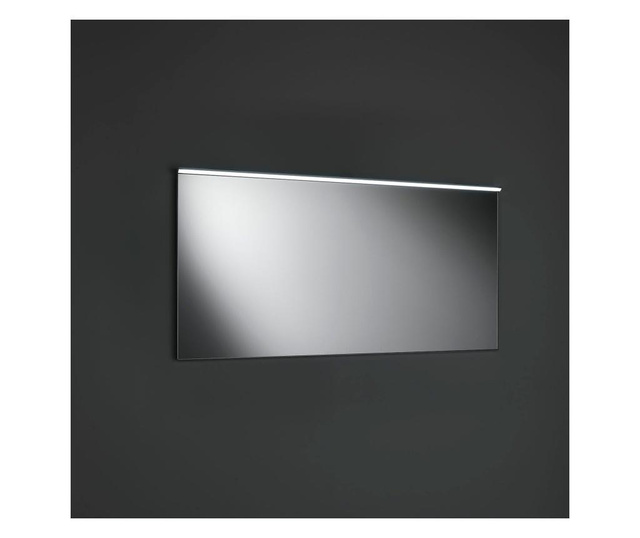 Oglinda cu LED Tft Home Furniture, sticla, 120x4x60 cm, alb