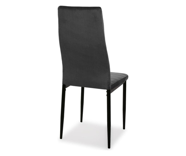 Set 2 scaune Versa, Valentina, gri, 60x120x47 cm