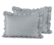 Set 2 fete de perna Ameliahome, Tilia Grey, gri, 45x45 cm