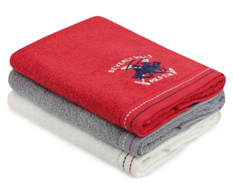 Zestaw 3 ręczników kąpielowych  50x90 cm