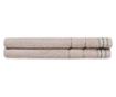 Set 2 prosoape de baie Beverly Hills Polo Club, bumbac, 480 gr/m², 50x90 cm, bej