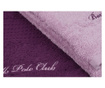 Set 2 prosoape de baie Beverly Hills Polo Club, bumbac, 480 gr/m², 50x90 cm, lila/mov inchis