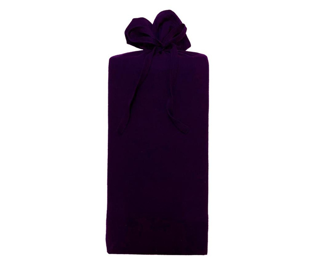Cearsaf de pat cu elastic Ardenza, bumbac, 100x200 cm, violet