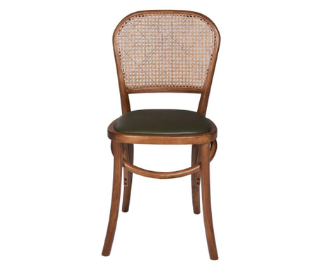 Set 2 scaune Novita Home, maro, 40x40x86 cm