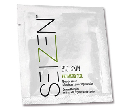 Seizen Bio-Skin Masca Servetel peeling enzimatic revitalizant 20ml