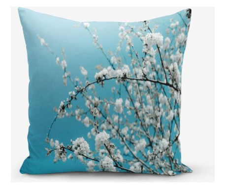Jastučnica Minimalist Cushion Covers White Flowers 45x45 cm