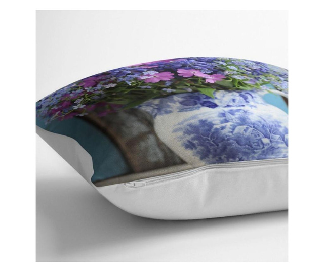 Prevleka za blazino Minimalist Cushion Covers Double Colorful Vazo Çiçeği 45x45 cm
