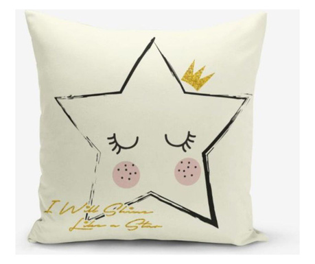 Poszewka na poduszkę Minimalist Cushion Covers Modern Star 45x45...