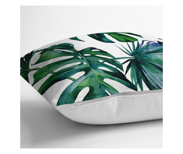 Prevleka za blazino Minimalist Cushion Covers Green Leaf Modern