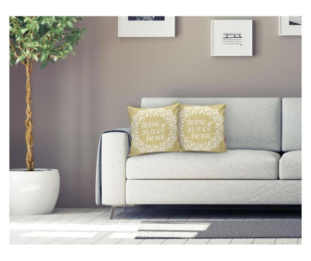 Jastučnica Minimalist Cushion Covers Home Sweet Home 45x45 cm