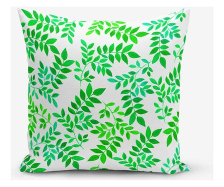 Poszewka na poduszkę Minimalist Cushion Covers Green Leafs Special Design 45x45 cm
