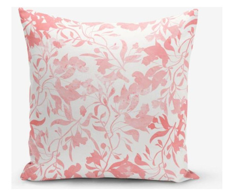 Poszewka na poduszkę Minimalist Cushion Covers Pink Leaf 45x45 cm