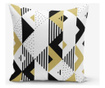 Minimalist Cushion Covers Mustard-Color  Geometric Şekiller Párnahuzat 45x45 cm