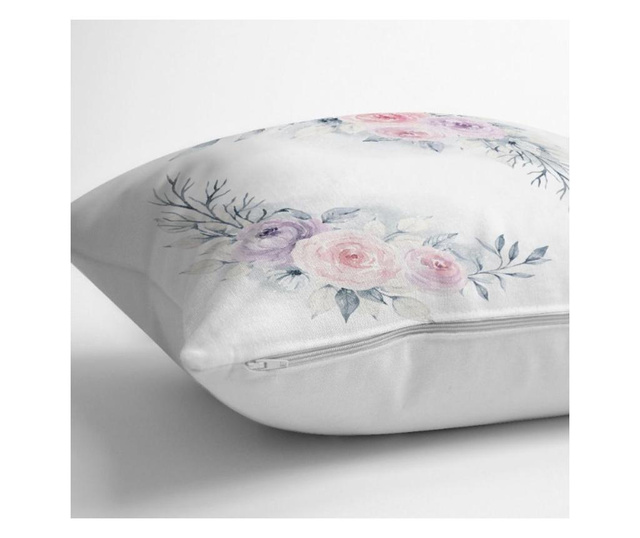 Minimalist Cushion Covers Double Flower Párnahuzat 45x45 cm