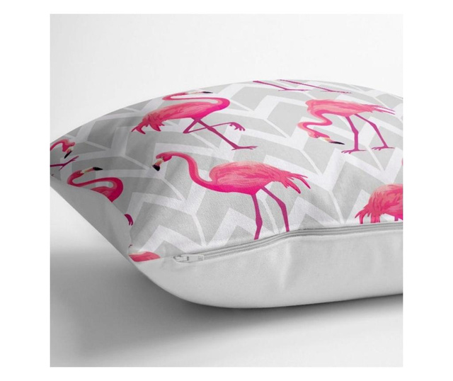 Калъфка за възглавница Minimalist Cushion Covers Zigzag Flamingo 45x45 см