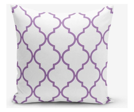 Minimalist Cushion Covers Purple Colorful Ogea Modern Párnahuzat 45x45 cm