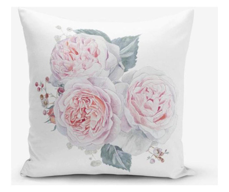 Fata de perna Minimalist Cushion Covers Soluk Flower Modern 45x45 cm