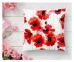 Minimalist Cushion Covers Red Flower Párnahuzat 45x45 cm