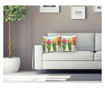 Fata de perna Minimalist Home World, Minimalist Cushion Covers Colorful Lale, poliester, bumbac, 45x45 cm