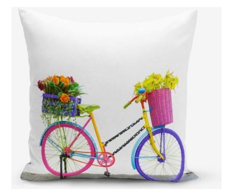 Poszewka na poduszkę Minimalist Cushion Covers Colorful Bike 45x45 cm