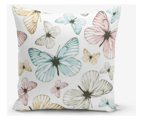 Minimalist Cushion Covers Colorful Butterfly Párnahuzat 45x45 cm