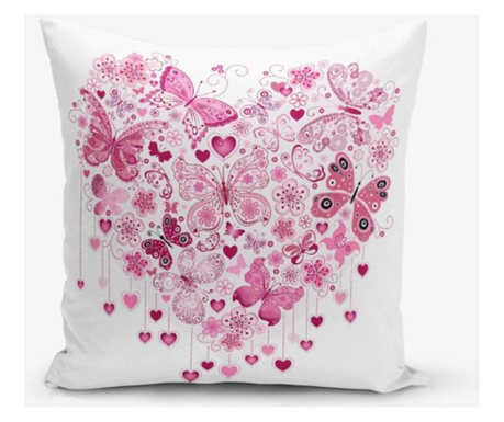 Poszewka na poduszkę Minimalist Cushion Covers Heart Butterfly...