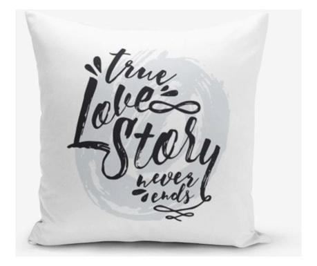 Poszewka na poduszkę Minimalist Cushion Covers Love Story Writing...