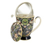 Cana  de ceai cu infuzor si capac Duo Gift, Thief, portelan, 325 ml