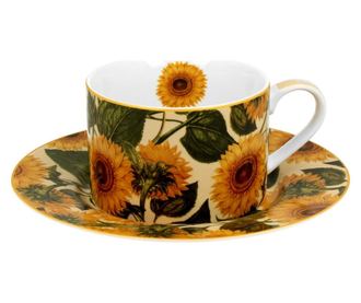 Set šalica i tanjurić The Secret Garden Sunflower