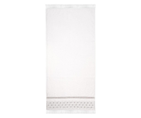 Πετσέτα μπάνιου Mediterraneo White 100x150 cm
