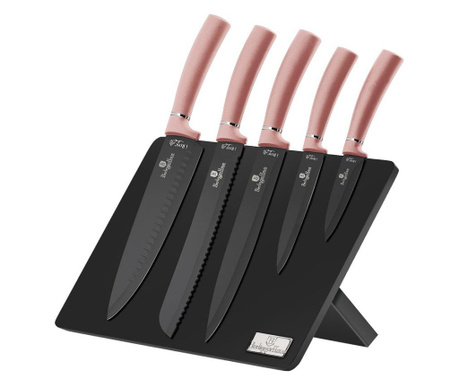 Комплект 6 ножа с поставка I-Rose
