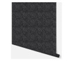 Glitterati Plain Black Tapéta 53x1005 cm
