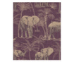 Elephant Grove Aubergine Tapéta 53x1005 cm